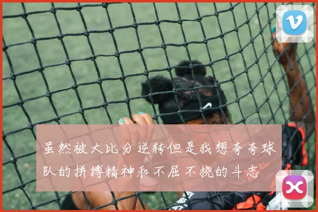 虽然被大比分逆转但是我想夸夸球队的拼搏精神和不屈不挠的斗志
